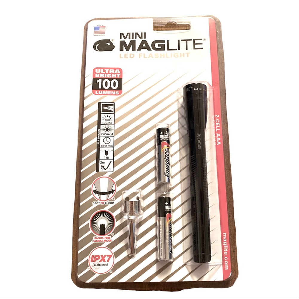 Mini Maglite LED Flashlight Ultra Bright 100 Lumens  (BRAND NEW SEALED)